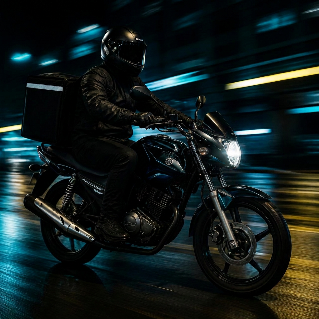 Suporte via WhatsApp — Yamaha Factor 0km preta da GO POP